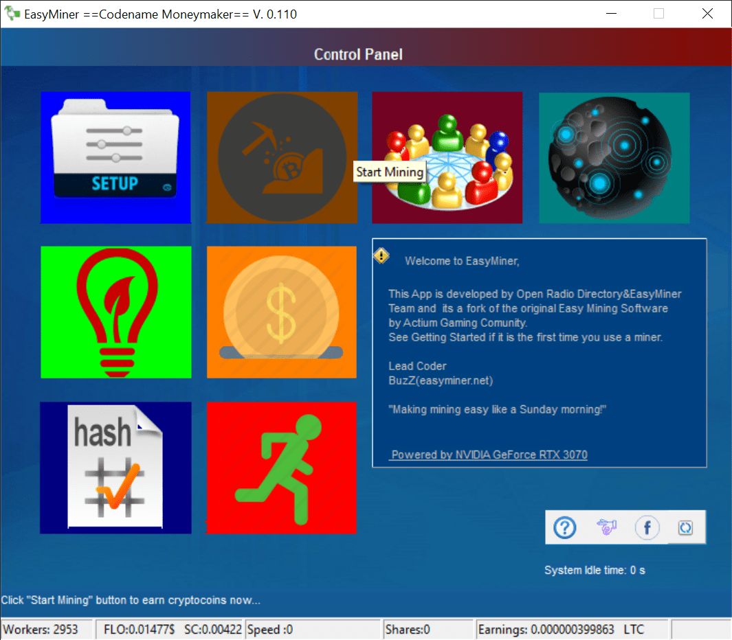 easyminer-main-menu