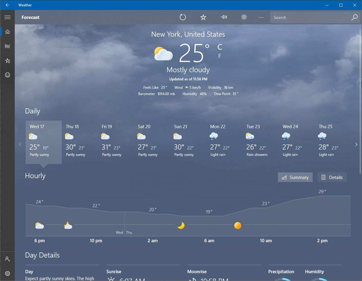 msn-weather-forecast