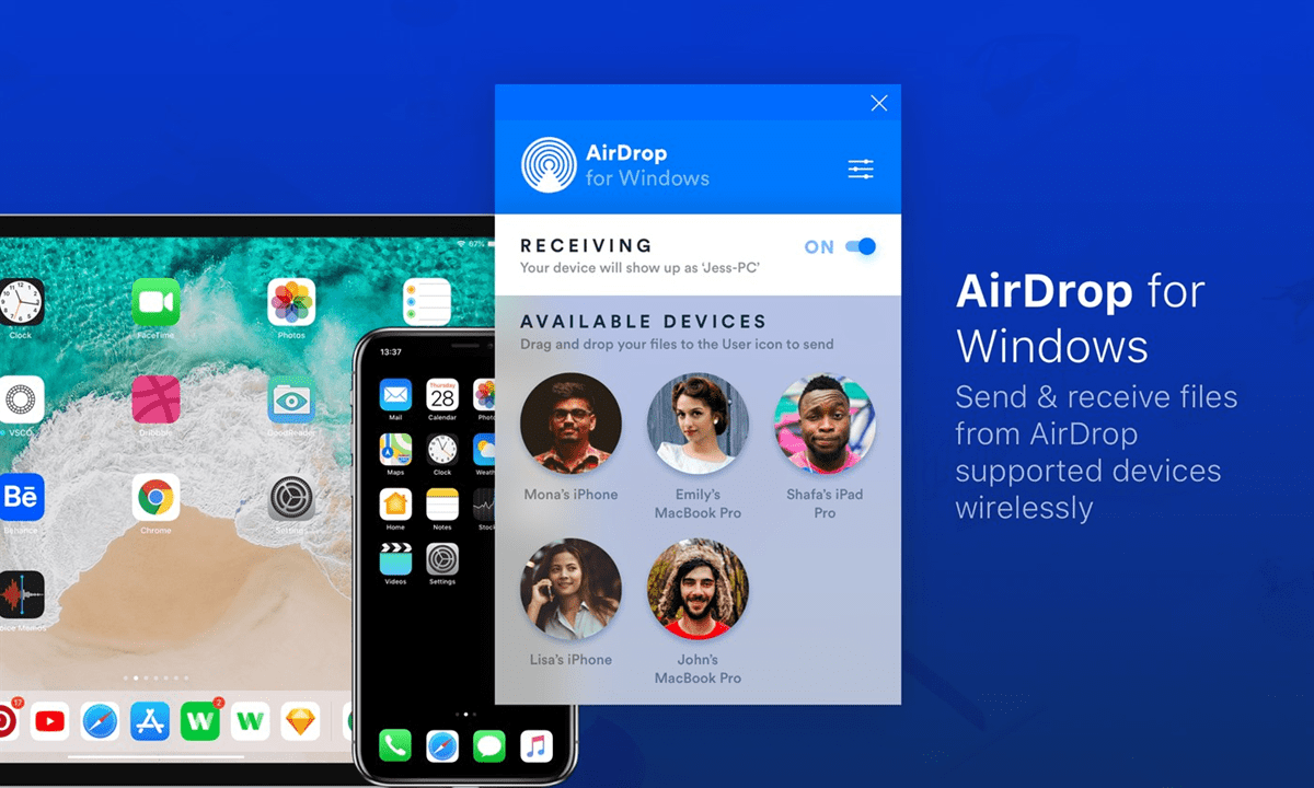 AirDrop Send