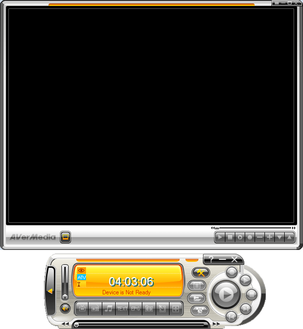 AVerTV Playback controls