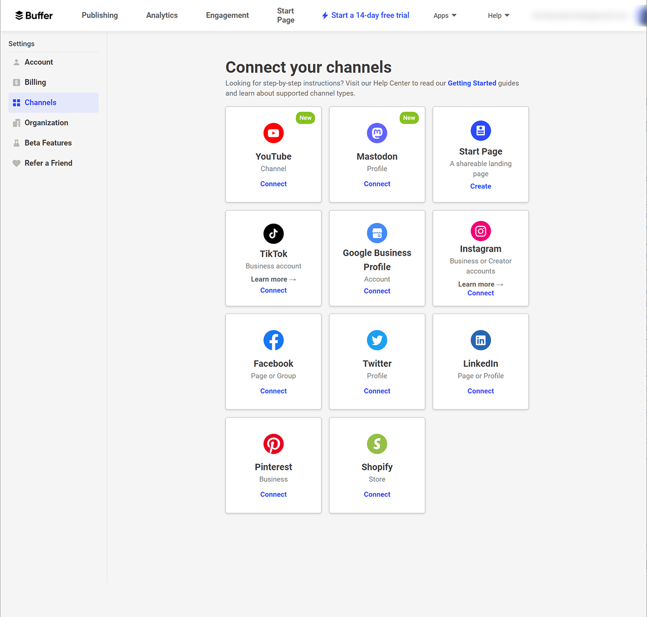Buffer Supported platforms