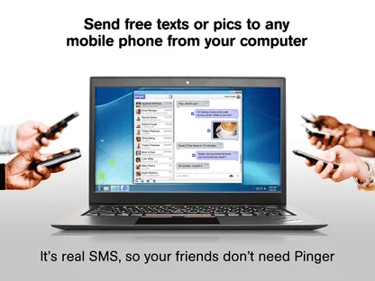 Pinger Desktop Main feature