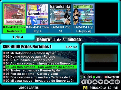 PsRockola Jukebox