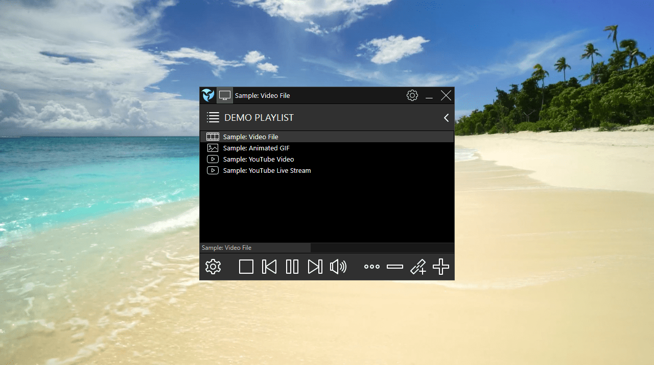 Push Video Create playlists