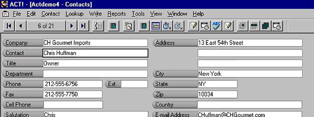 Symantec ACT Contact information