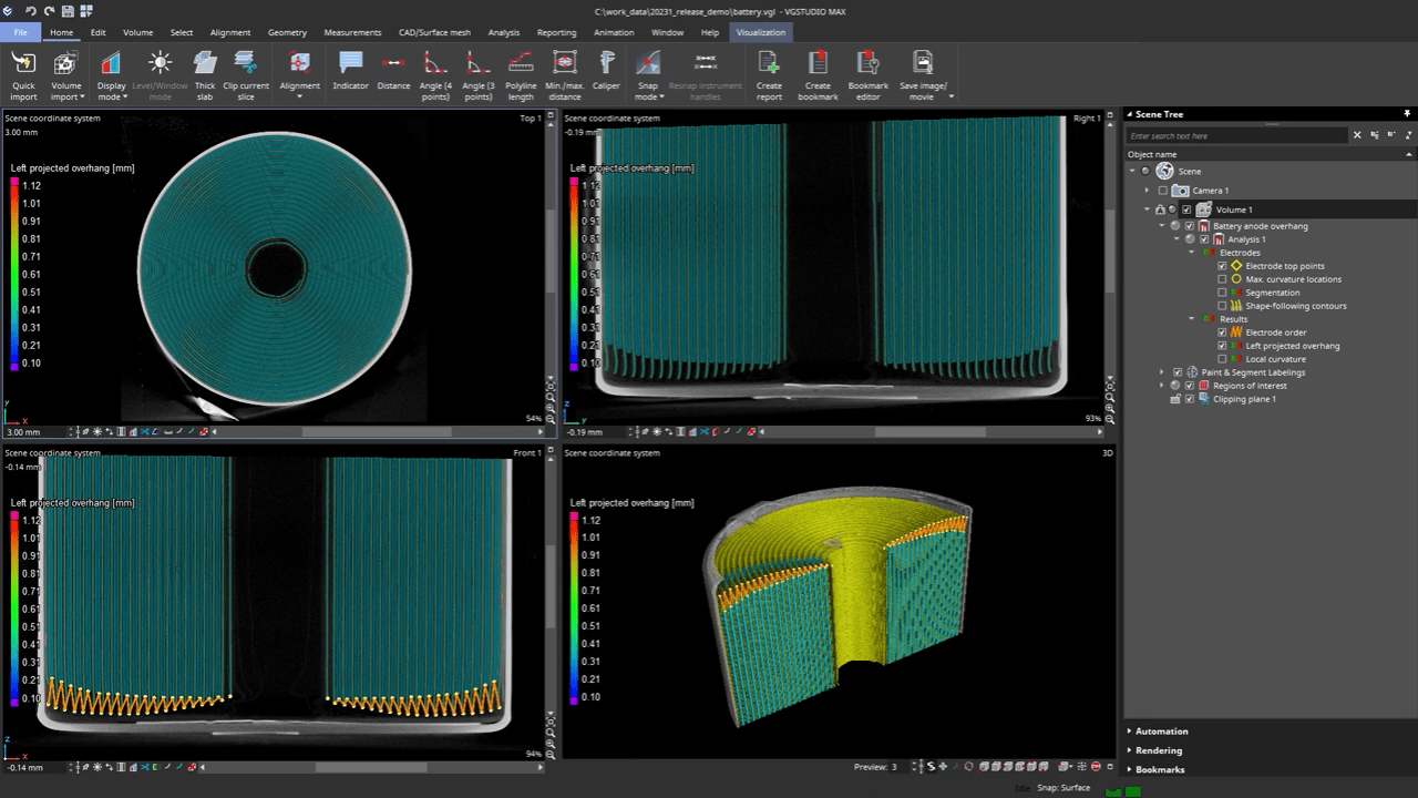 VGSTUDIO MAX Visualize volume data