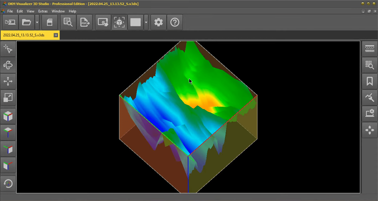 Visualizer 3D Scanner data