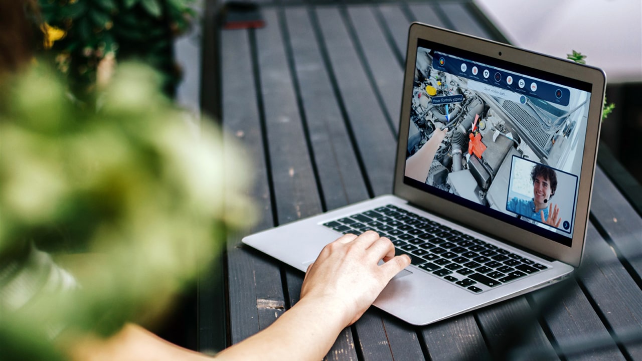 WorkAria Desktop Video call
