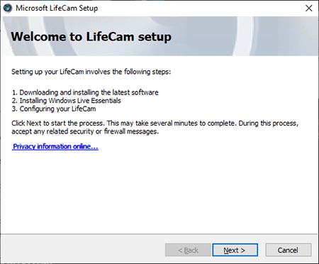 lifecam-setup-wizard