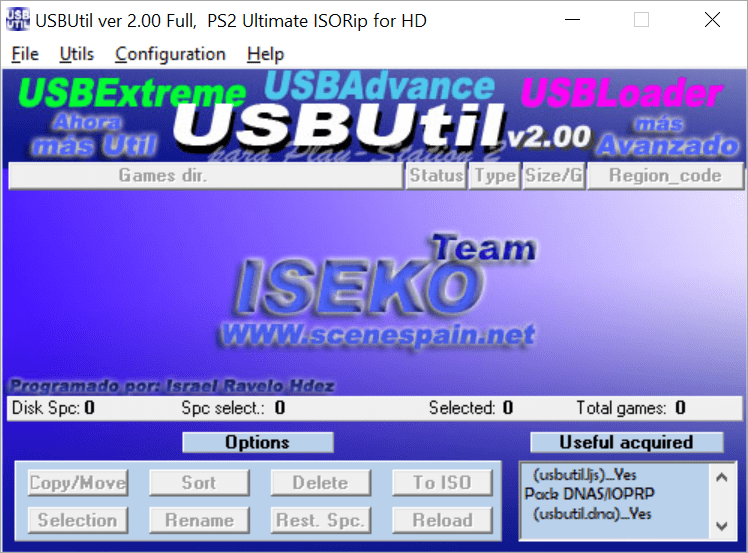 usbutil-list-of-games