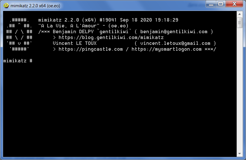 mimikatz-zapusk