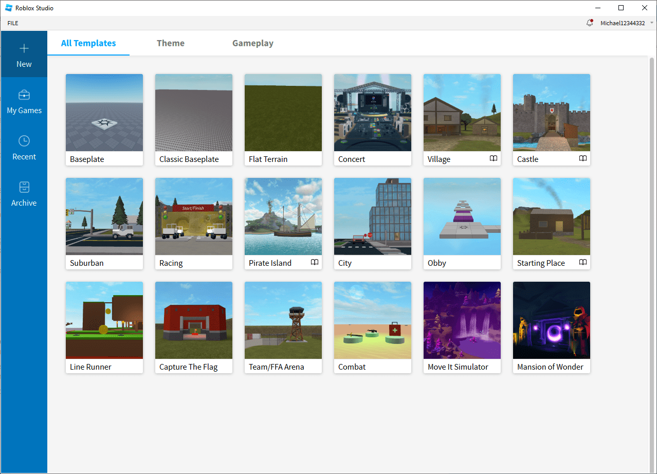 roblox-studio-included-templates