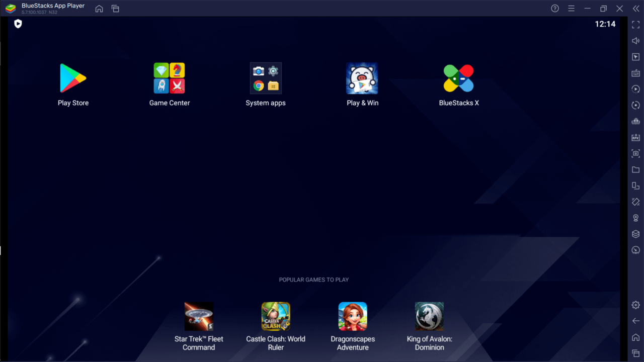 bluestacks-main-menu