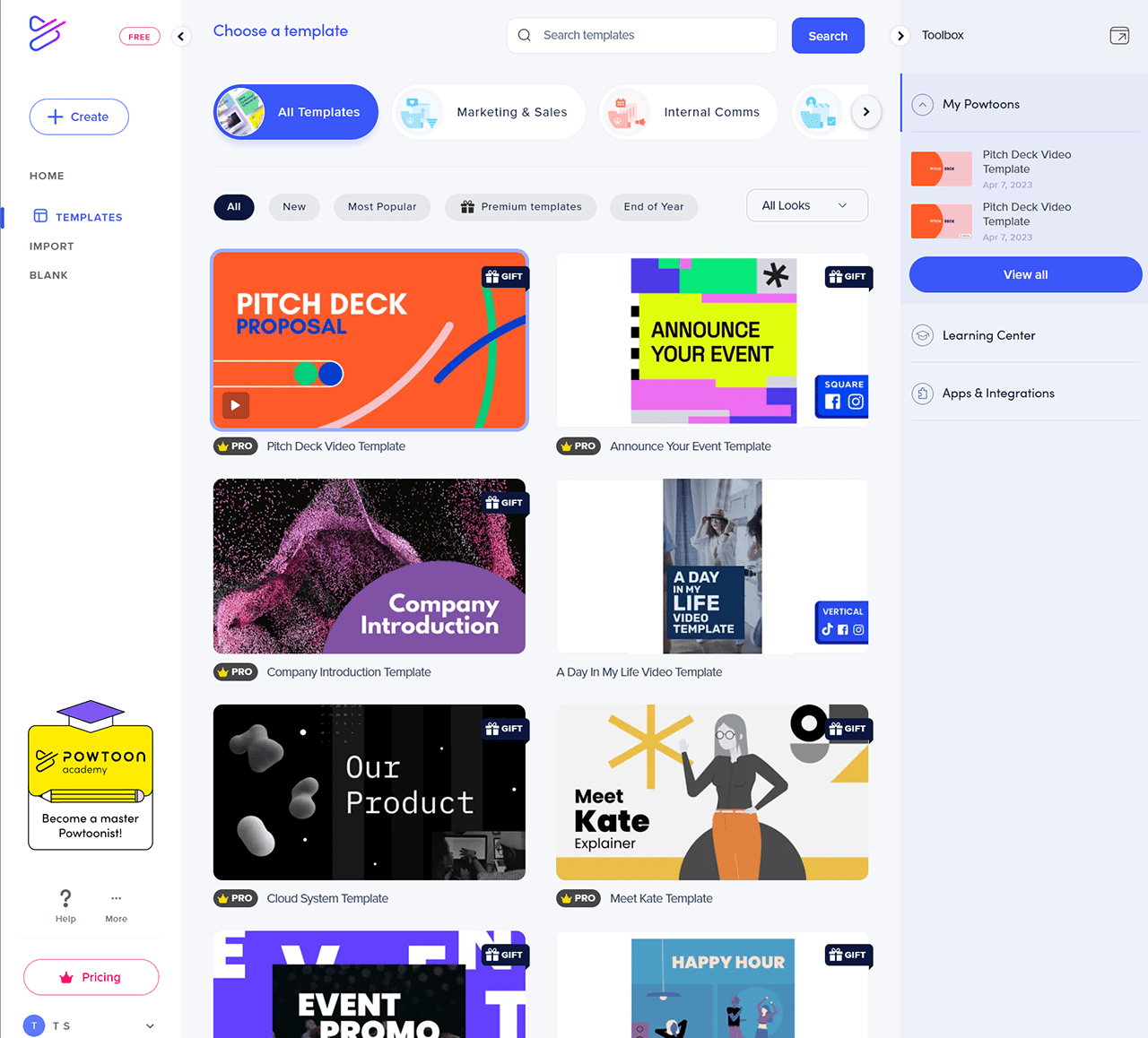 powtoon-included-templates