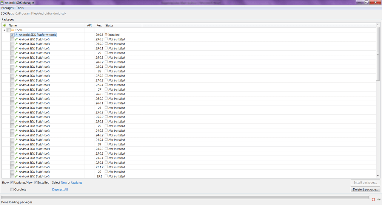 sdk-platform-tools-manager