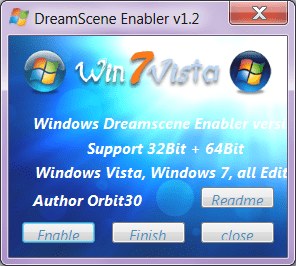 DreamScenes Enabler Установка