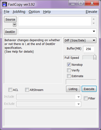 FastCopy Копирование
