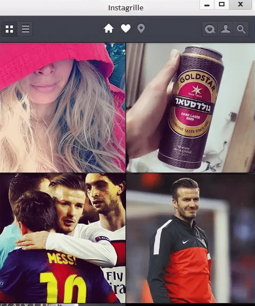 Instagrille Начало работы
