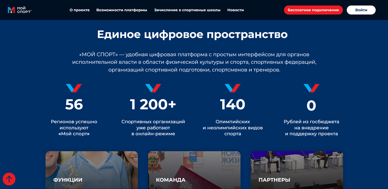 Мой спорт Тренер Главная