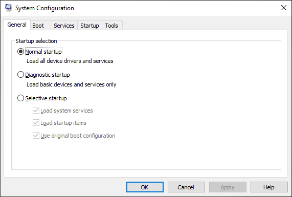 msconfig-general-settings