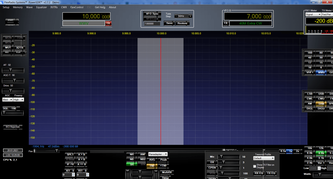 PowerSDR Главная