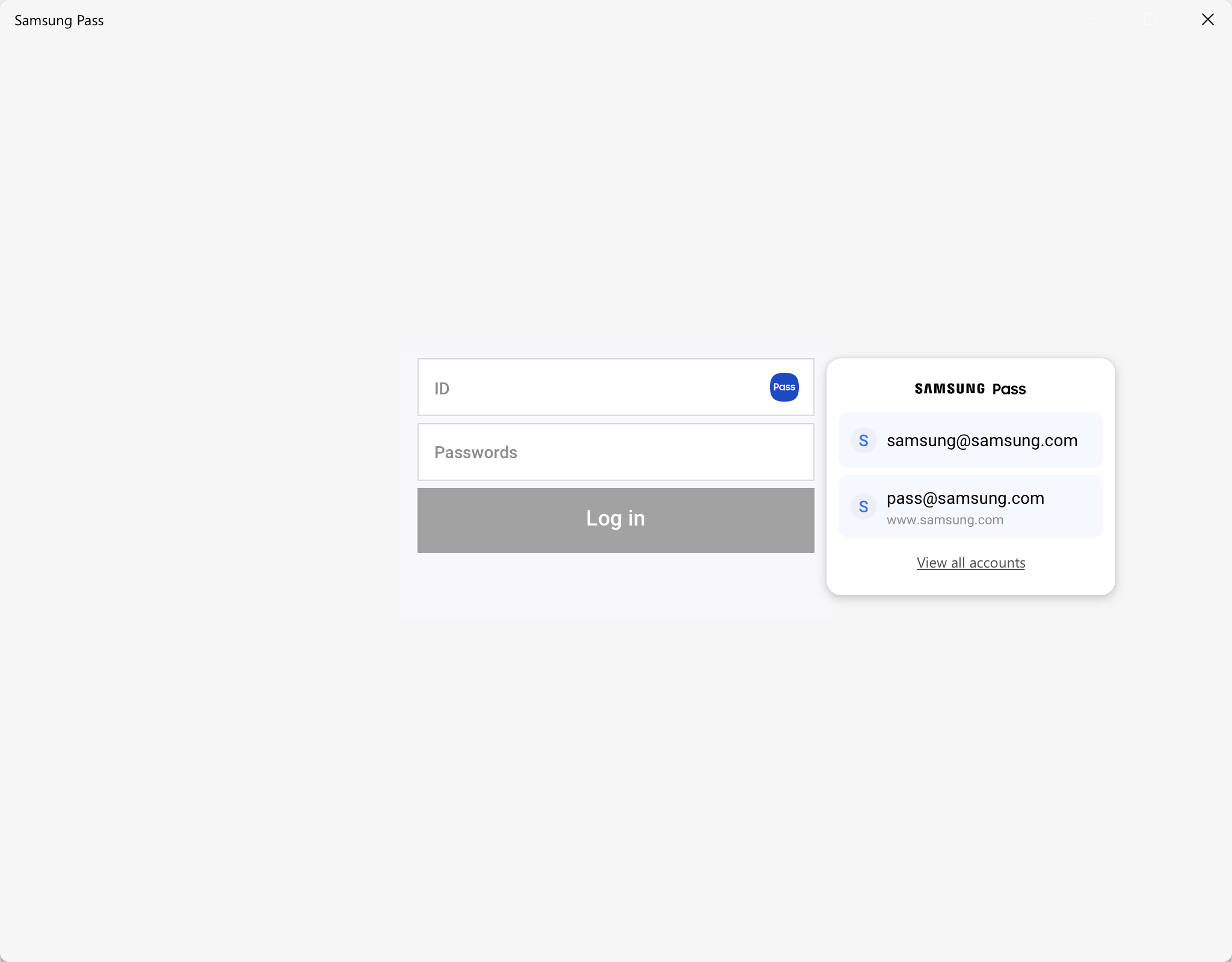 Samsung Pass Вход