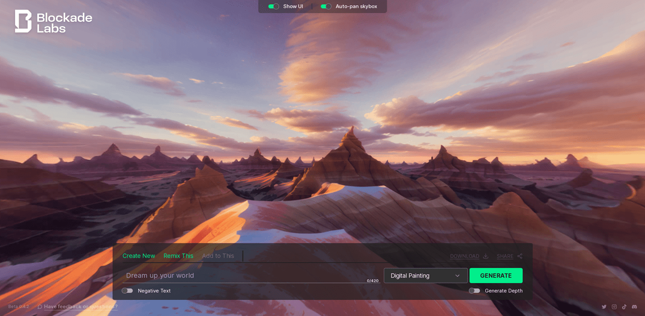 Skybox AI Главная