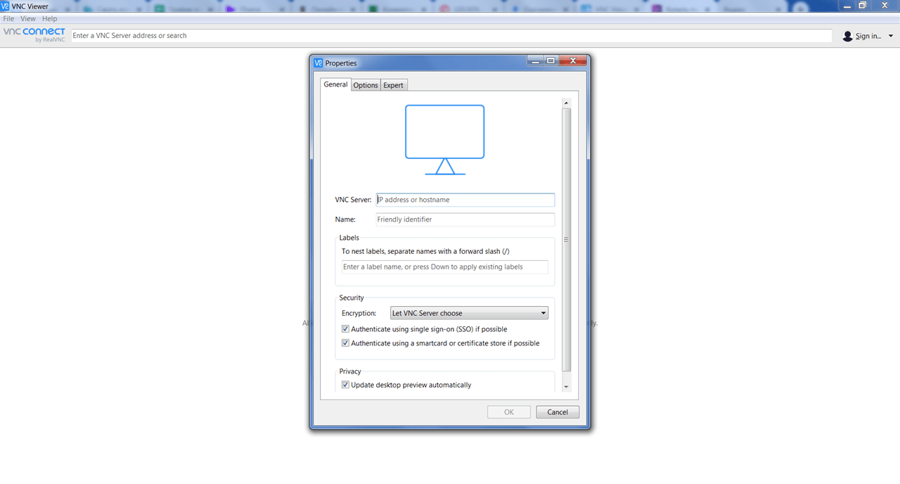 VNC Viewer Подключение