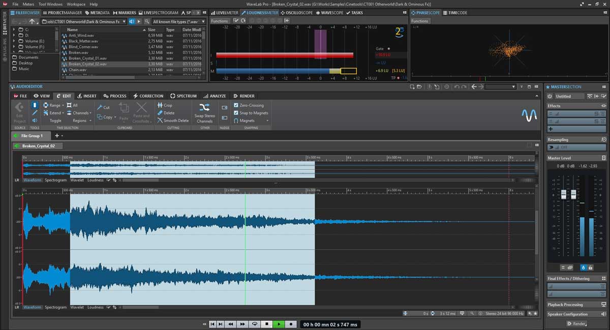 wavelab-song-editing
