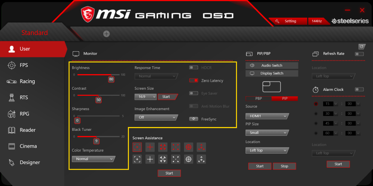 msi-gaming-osd-monitor-settings