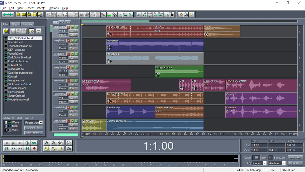 cool-edit-multitrack-mode
